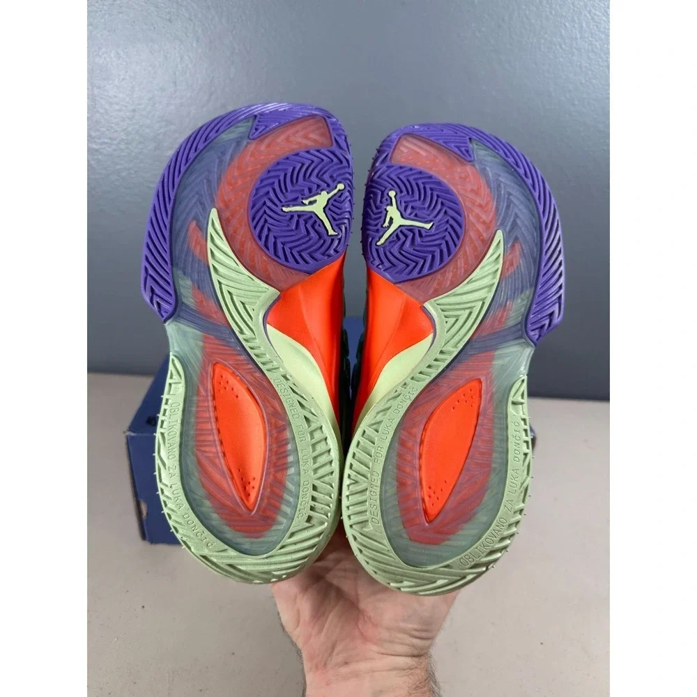 Jordan Luka 3 Vapor‎ Green/Jade-Orange Gradient Sneakers Size 12